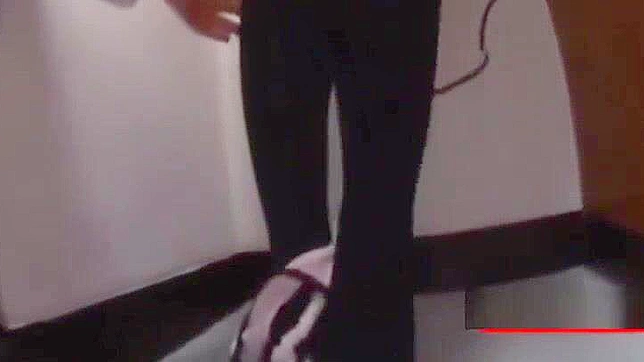 Office Japanese Teen 18+ Teases Her Wet, Hairy Pussy Until She Squirts