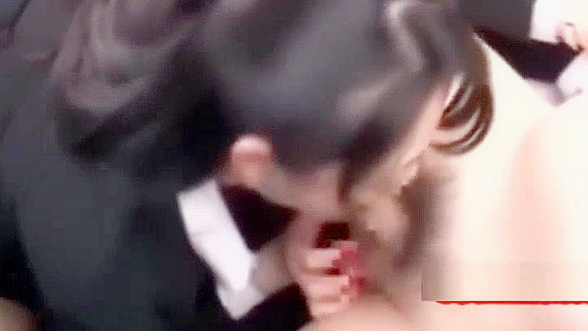 Office Japanese Babe Takes Cock In-Car & Cums Hardly