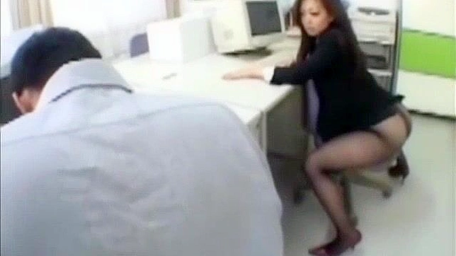 Office Queen Rides Cock Hard Until She Cum Inside
