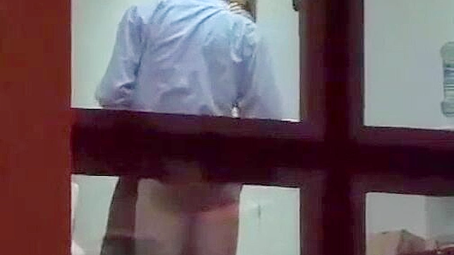 Office Japanese Babe Takes It Up The Ass Hardcore