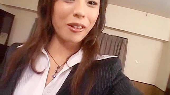 Office Japanese Babe Takes It Hard in Secret Porn Clip