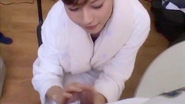 Fetish Japanese Babe Shows Blowjob Skills Before Oral Sex Fun