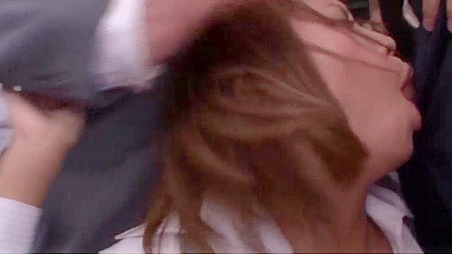 Office Orgy - Japanese Milf and Curvy Brunette Fuck Hard