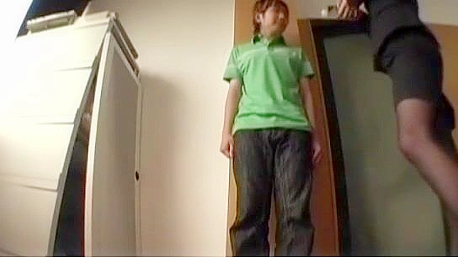 Seductive Japanese Office Lady Gets Off with Toys and Handjobs