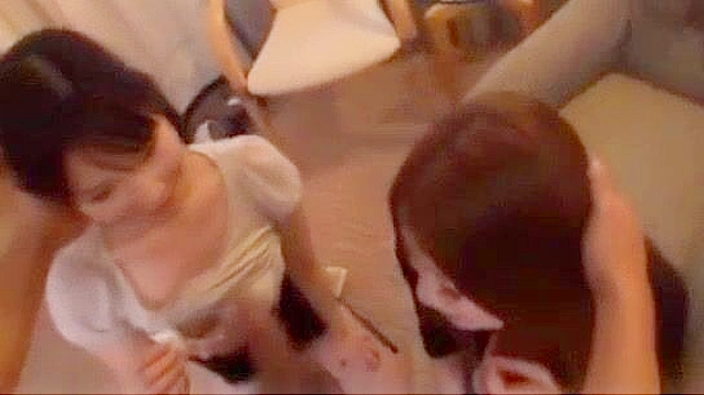 Office Seduction - Japanese Amateurs Get Wild & Naughtily Wet