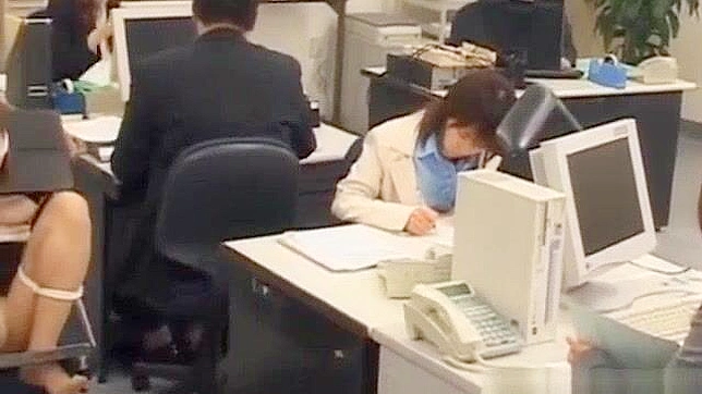 Bound Japanese Office Lady Gets Rough Asian Sex Delight