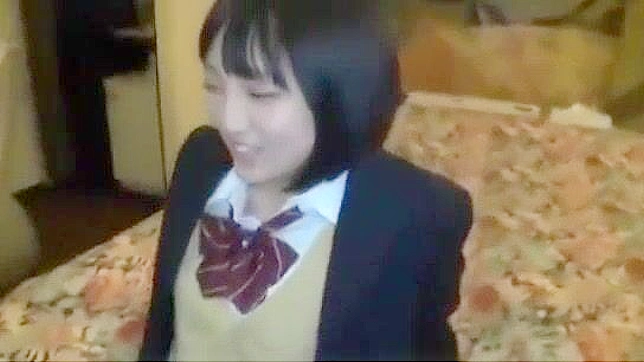 Seductive Japanese Office Lady Tempts in Tight Stockings