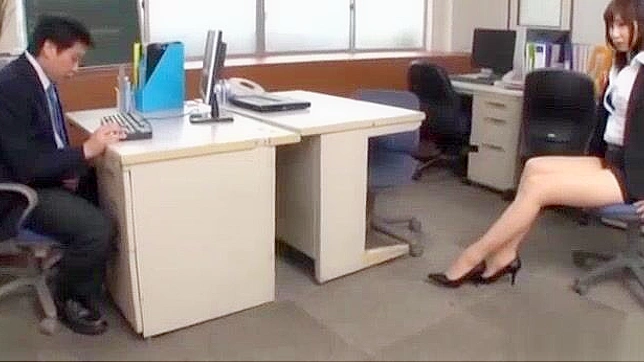 Hot Japanese Office Lady Takes Multiple Cocks Deeply