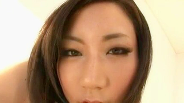 Sultry Asian Beauty in Lingerie Takes Him Deeply