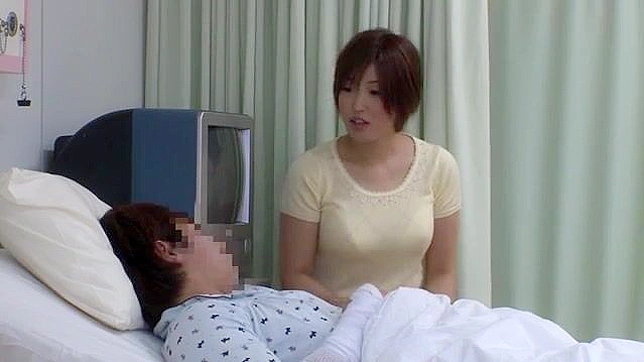 Hungry Asian Nurse Pleasures Patient For Quick Recovery Fix