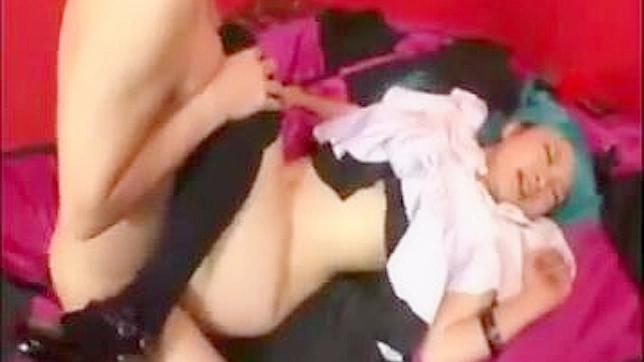Turquoise-Haired Japanese Schoolgirl 18+ Gets Deeply Fucked