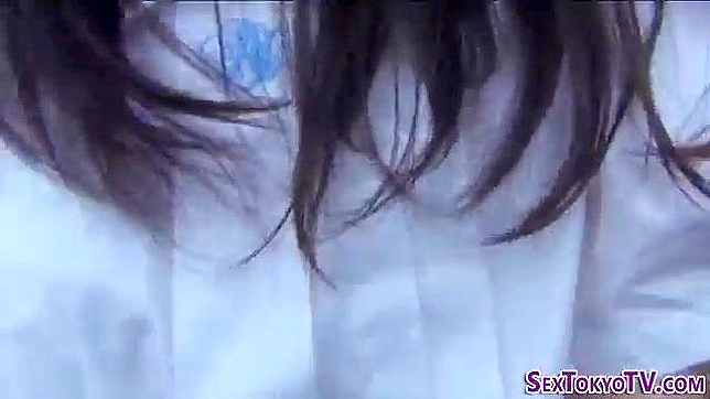 Seductive Juicy Asian Teen 18+ Feasts on Hard Manhood Blissfully