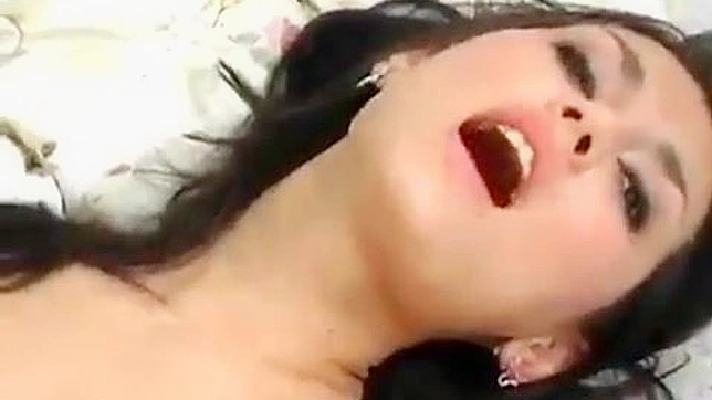 Sizzling Japanese Babe Gets Intense Facial Pleasure Then Fucked Hard