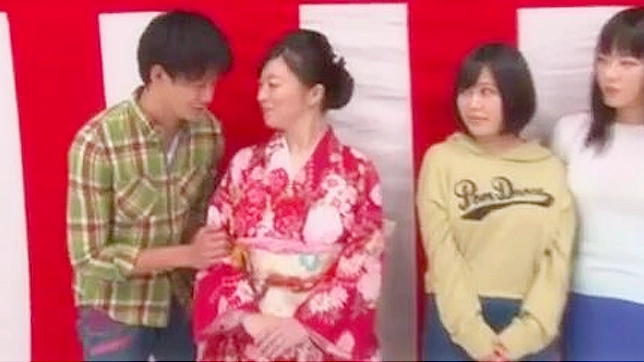 Wild Japanese Orgy Where Chubby Babe Takes Control