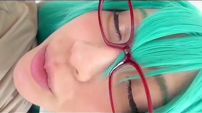 Hot Japanese Cosplay Queen Pleasures Hung Stud's Cock Deeply