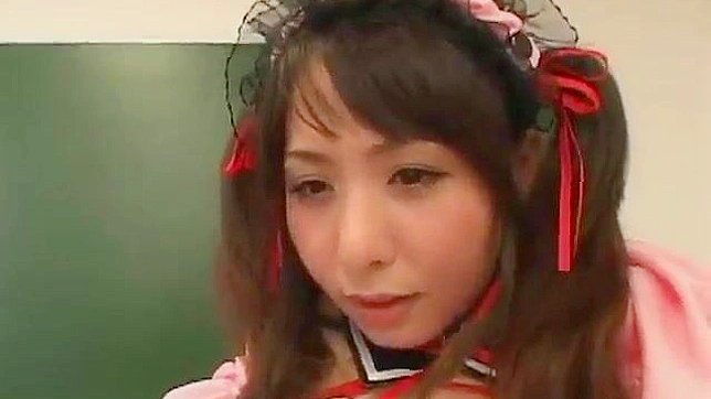 Cute Japanese Babe Gets Fingered Deep, Unleashing Pleasure