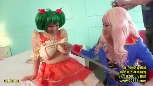 Slutty Costumed Babes Drilled by Throbbing White Cock - Pure Pleasure Showdown