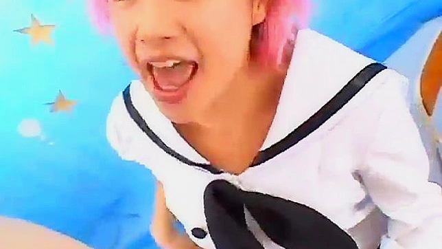 Cute Japanese Cosplayer Group Sex Party Gets Super Hot