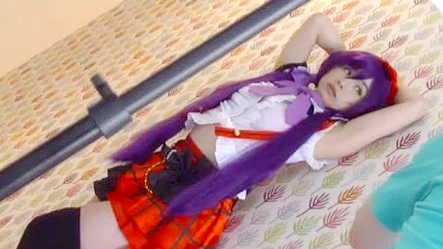 Seductive Asian Cosplayer Tempts You with Kinky Role Play Tricks