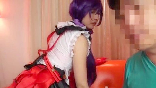 Seductive Asian Cosplayer Tempts You with Kinky Role Play Tricks
