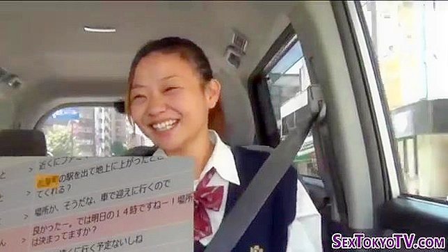 Excited Japanese Teen 18+ Deepthroats Big Dick with Lustful Passion