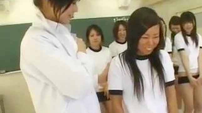 Japanese Teen 18+ Gets Inspected Before Ultimate Pleasure Fest