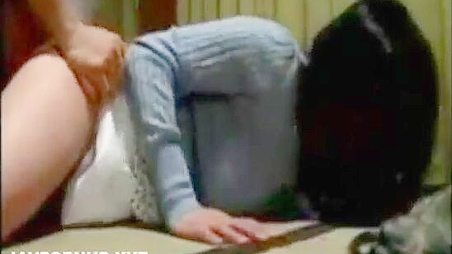Japanese Wife's Steamy Night Sharing Her Big Cock In Bed