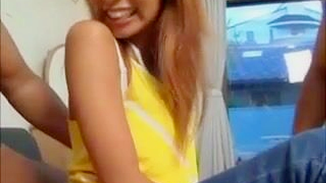 Horny Hairy Japanese Girl 18+ Enjoys Steamy Dildo Action