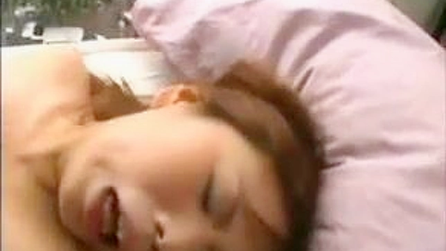 Sexy Asian Goddess Fingers Moaner to Blissful Climax Thrills