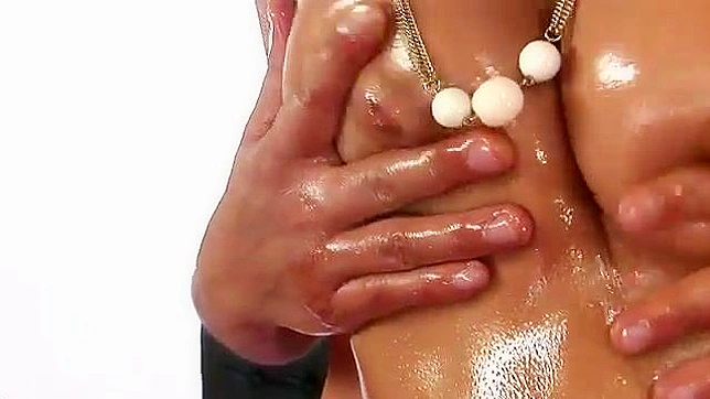 Akira's Wet Pussy Gets Stretched by Giant Manhood Action