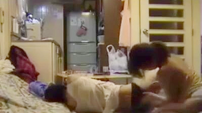 Japan's Amateur Girls Get Raw Sex In The Bed Room - Uncut