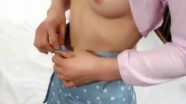 Shy Japanese Virgin's Tight Pussy Explored for First Time