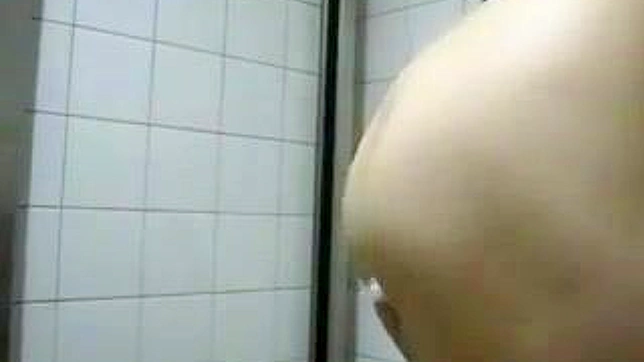 Amateur Japanese Tempts, Seduces then Enjoys Rough Bathroom Fuck