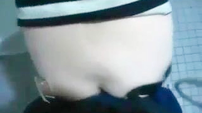 Amateur Japanese Tempts, Seduces then Enjoys Rough Bathroom Fuck