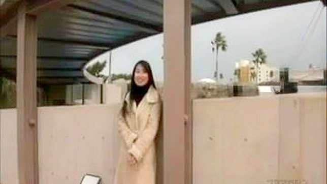 Asian Beauty Gets Fucked Roughly in Crowded Public Spot