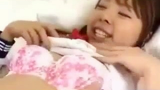 Rebellious Schoolgirl 18+ Takes Charge, Dominates in Wild Bedtime Encounter