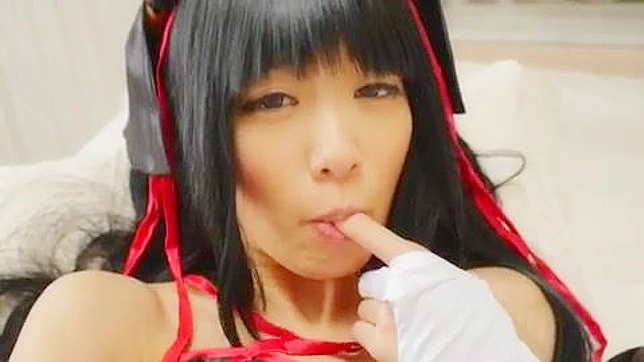 Japanese Cutie's Surprising Intense Cock & Toy Fuck Fest