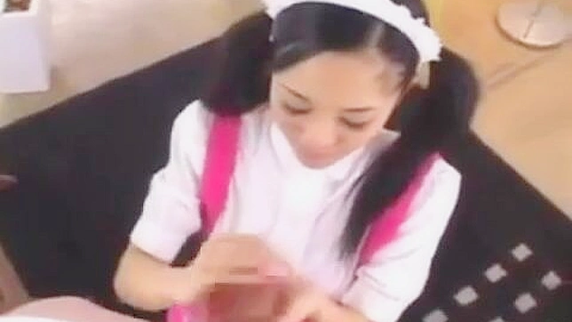 Japan Babe Delivers Hot Blowjob & Epic Facial Finale