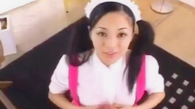 Japan Babe Delivers Hot Blowjob & Epic Facial Finale