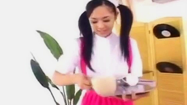 Japan Babe Delivers Hot Blowjob & Epic Facial Finale
