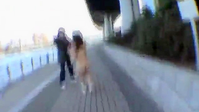 Stunning Japanese Babe Bares All in L  A  , Teasing Crowds Wildly