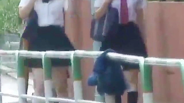 Sneaky Peek at Juicy Teen 18+ Asian Up Skirt Orgasms & Wetness