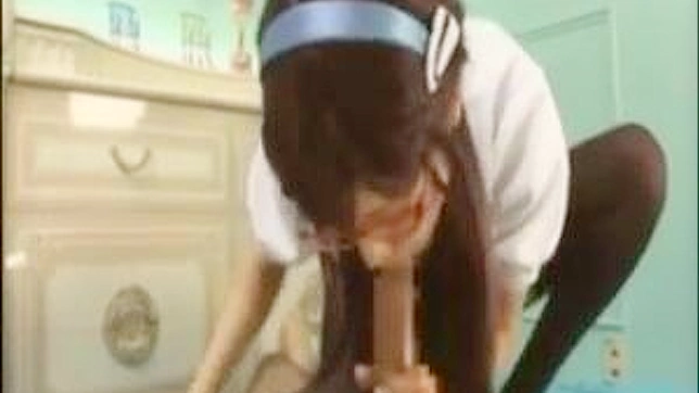 Hot Japanese Schoolgirl 18+ Sucks Hard Cock Before Wild Fuck Fest