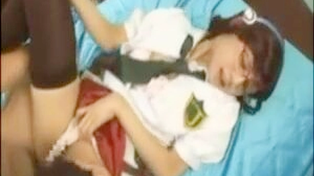 Hot Japanese Schoolgirl 18+ Sucks Hard Cock Before Wild Fuck Fest