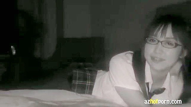 Sexy Japanese Student Toys Herself Outside for Hardcore Fun