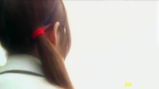 Sexy Japanese Student Toys Herself Outside for Hardcore Fun