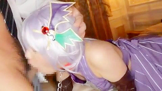 Sizzling Japanese Babe Blows Hard & Squirts Orgasmically