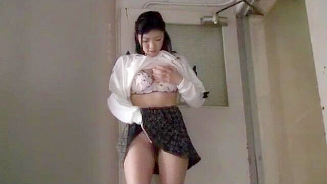 Sultry Asian Matriarch Masturbates Wildly On The Balcony For Ecstasy Soak