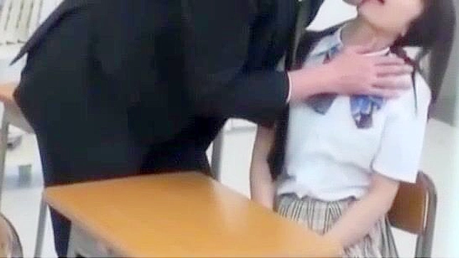Japan Schoolgirl 18+ Seduces Her Teacher For A Wild Classroom Fuck