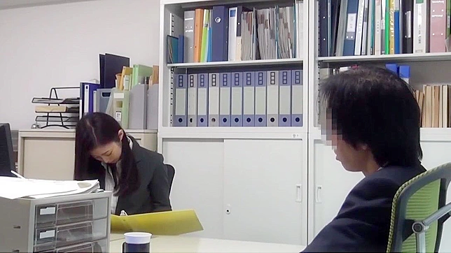 Japanese Office Lady Aces Blowjob Artistry & Wet Pussy Fun